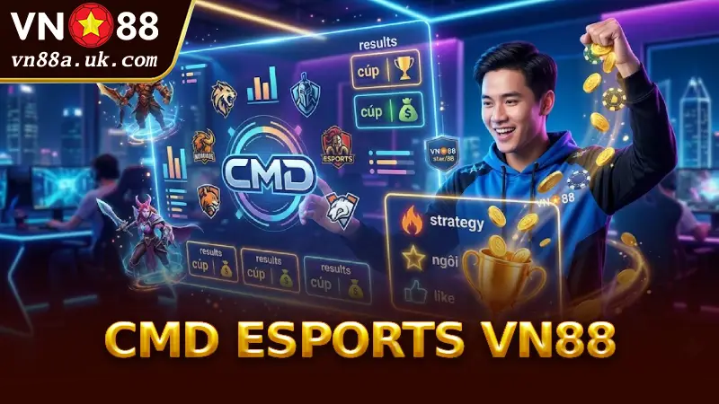 CMD Esports VN88 | Sảnh Cược Dễ Mẹo Bắt Kèo Nhất 2026