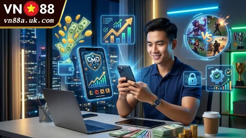 Lợi Ích "Khủng" Khi Đầu Tư Kèo Tại CMD Esports VN88