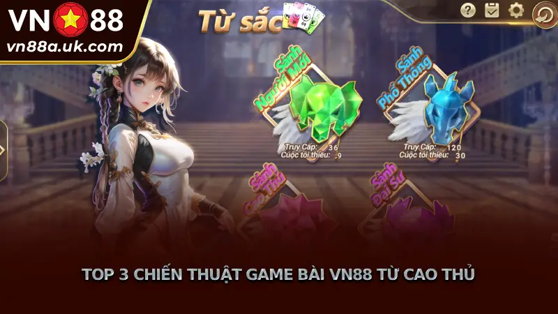 Top 3 Chiến Thuật Game Bài VN88 Từ Cao Thủ