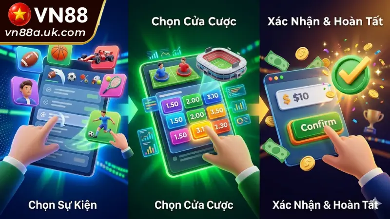 Số Đề Lào VN88 Tỷ Lệ Thưởng & Chiến Thuật Tối Ưu Thắng Lớn Cách Đặt Cược Chuẩn Xác, Săn Thưởng Lớn Trong 3 Bước