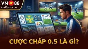 Cược chấp 0.5 là gì? Cẩm nang soi kèo từ A-Z cùng VN88