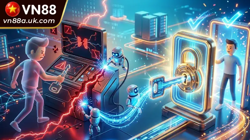 Hướng Dẫn Xử Lý Lỗi Quên Mật Khẩu & Bị Khóa Tài Khoản VN88
