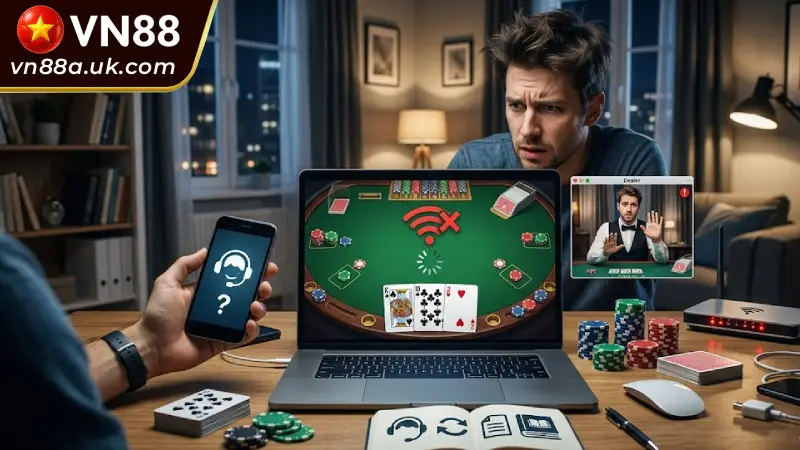 Poker 3 Lá | Hướng Dẫn Cách Chơi- Luật Chơi & Tỷ Lệ Cược Quy Định Xử Lý Lỗi Kỹ Thuật & Sự Cố Poker 3 Lá Cần Nắm Rõ