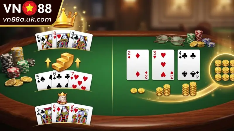 Cách Chơi Bài Liêng VN88 Chi Tiết & Dễ Hiểu Nhất 2026 Quy Tắc & Cách Tính Điểm Bài Liêng Chuẩn Xác Nhất